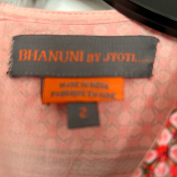 ANTHROPOLOGIE BHANUNI By JYOTI. Alessandra Maxi Dress ~ Multi-Color Print 2 - Picture 8 of 8